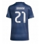Real Madrid Brahim Diaz #21 Udebanetrøje Dame 2025-26 Kort ærmer