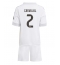 Real Madrid Daniel Carvajal #2 Hjemmebanetrøje Børn 2025-26 Kort ærmer (+ bukser)