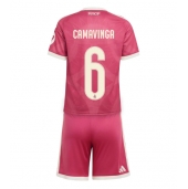 Real Madrid Eduardo Camavinga #6 Tredje trøje Børn 2026-27 Kort ærmer (+ bukser)