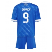 Real Madrid Endrick #9 Tredje trøje Børn 2025-26 Kort ærmer (+ bukser)