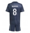 Real Madrid Federico Valverde #8 Udebanetrøje Børn 2025-26 Kort ærmer (+ bukser)
