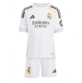 Real Madrid Hjemmebanetrøje Børn 2025-26 Kort ærmer (+ bukser)