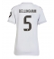 Real Madrid Jude Bellingham #5 Hjemmebanetrøje Dame 2025-26 Kort ærmer
