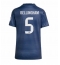 Real Madrid Jude Bellingham #5 Udebanetrøje Dame 2025-26 Kort ærmer