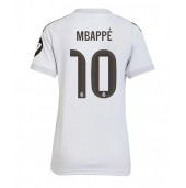 Real Madrid Kylian Mbappe #10 Hjemmebanetrøje Dame 2025-26 Kort ærmer