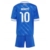 Real Madrid Kylian Mbappe #10 Tredje trøje Børn 2025-26 Kort ærmer (+ bukser)