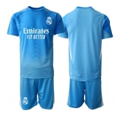 Real Madrid Målmand Hjemmebanetrøje Børn 2025-26 Kort ærmer (+ bukser)