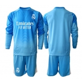 Real Madrid Målmand Hjemmebanetrøje Børn 2025-26 Lange ærmer (+ bukser)