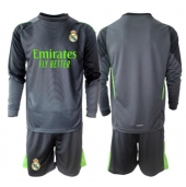 Real Madrid Målmand Tredje trøje Børn 2025-26 Lange ærmer (+ bukser)