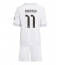Real Madrid Rodrygo Goes #11 Hjemmebanetrøje Børn 2025-26 Kort ærmer (+ bukser)