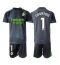 Real Madrid Thibaut Courtois #1 Målmand Tredje trøje Børn 2025-26 Kort ærmer (+ bukser)