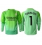 Real Madrid Thibaut Courtois #1 Målmand Udebanetrøje 2025-26 Lange ærmer