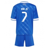 Real Madrid Vinicius Junior #7 Tredje trøje Børn 2025-26 Kort ærmer (+ bukser)