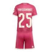 Real Madrid Yan Diomande #25 Tredje trøje Børn 2026-27 Kort ærmer (+ bukser)