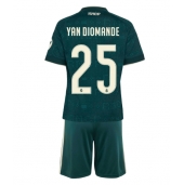 Real Madrid Yan Diomande #25 Udebanetrøje Børn 2026-27 Kort ærmer (+ bukser)