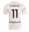SSC Napoli Kevin De Bruyne #11 Udebanetrøje 2025-26 Kort ærmer