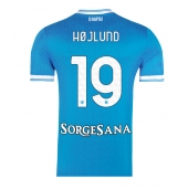 SSC Napoli Rasmus Hojlund #19 Hjemmebanetrøje 2025-26 Kort ærmer