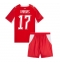 Schweiz Ruben Vargas #17 Hjemmebanetrøje Børn VM 2026 Kort ærmer (+ bukser)