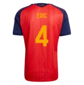 Spanien Eric Garcia #4 Hjemmebanetrøje VM 2026 Kort ærmer