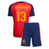 Spanien Joan Garcia #13 Hjemmebanetrøje Børn VM 2026 Kort ærmer (+ bukser)