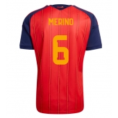 Spanien Mikel Merino #6 Hjemmebanetrøje VM 2026 Kort ærmer