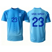 Spanien Unai Simon #23 Målmand Hjemmebanetrøje VM 2026 Kort ærmer