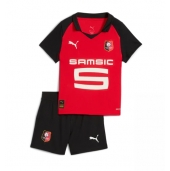 Stade Rennais Hjemmebanetrøje Børn 2025-26 Kort ærmer (+ bukser)