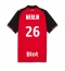Stade Rennais Quentin Merlin #26 Hjemmebanetrøje 2025-26 Kort ærmer