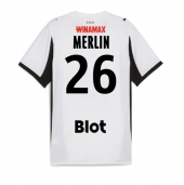 Stade Rennais Quentin Merlin #26 Udebanetrøje 2025-26 Kort ærmer