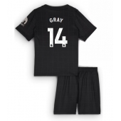 Tottenham Hotspur Archie Gray #14 Udebanetrøje Børn 2025-26 Kort ærmer (+ bukser)