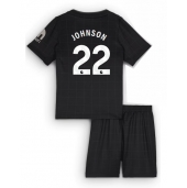 Tottenham Hotspur Brennan Johnson #22 Udebanetrøje Børn 2025-26 Kort ærmer (+ bukser)