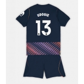 Tottenham Hotspur Destiny Udogie #13 Udebanetrøje Børn 2026-27 Kort ærmer (+ bukser)