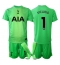 Tottenham Hotspur Guglielmo Vicario #1 Målmand Hjemmebanetrøje Børn 2025-26 Kort ærmer (+ bukser)