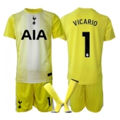 Tottenham Hotspur Guglielmo Vicario #1 Målmand Tredje trøje Børn 2025-26 Kort ærmer (+ bukser)