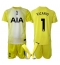 Tottenham Hotspur Guglielmo Vicario #1 Målmand Tredje trøje Børn 2025-26 Kort ærmer (+ bukser)