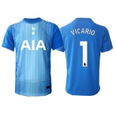 Tottenham Hotspur Guglielmo Vicario #1 Målmand Udebanetrøje 2025-26 Kort ærmer