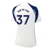 Tottenham Hotspur Micky van de Ven #37 Hjemmebanetrøje Dame 2025-26 Kort ærmer