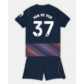 Tottenham Hotspur Micky van de Ven #37 Udebanetrøje Børn 2026-27 Kort ærmer (+ bukser)