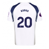 Tottenham Hotspur Mohammed Kudus #20 Hjemmebanetrøje 2025-26 Kort ærmer