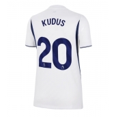 Tottenham Hotspur Mohammed Kudus #20 Hjemmebanetrøje Dame 2026-27 Kort ærmer