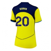 Tottenham Hotspur Mohammed Kudus #20 Tredje trøje Dame 2025-26 Kort ærmer