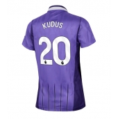 Tottenham Hotspur Mohammed Kudus #20 Tredje trøje Dame 2026-27 Kort ærmer