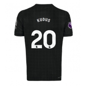 Tottenham Hotspur Mohammed Kudus #20 Udebanetrøje 2025-26 Kort ærmer
