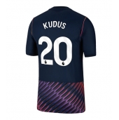 Tottenham Hotspur Mohammed Kudus #20 Udebanetrøje 2026-27 Kort ærmer