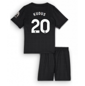 Tottenham Hotspur Mohammed Kudus #20 Udebanetrøje Børn 2025-26 Kort ærmer (+ bukser)