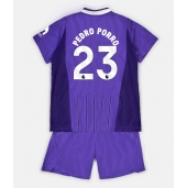 Tottenham Hotspur Pedro Porro #23 Tredje trøje Børn 2026-27 Kort ærmer (+ bukser)