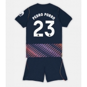 Tottenham Hotspur Pedro Porro #23 Udebanetrøje Børn 2026-27 Kort ærmer (+ bukser)