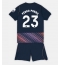 Tottenham Hotspur Pedro Porro #23 Udebanetrøje Børn 2026-27 Kort ærmer (+ bukser)