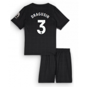 Tottenham Hotspur Radu Dragusin #3 Udebanetrøje Børn 2025-26 Kort ærmer (+ bukser)