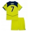 Tottenham Hotspur Xavi Simons #7 Tredje trøje Børn 2025-26 Kort ærmer (+ bukser)